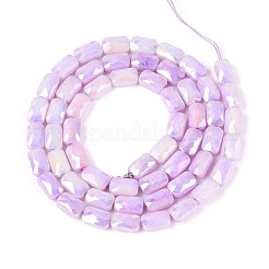 Антикоррозийные гальванические стеклянные бусины&nbsp;GLAA-T025-29C