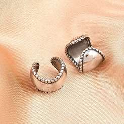 Серьги-манжеты из хирургической нержавеющей стали 316&nbsp;X-EJEW-C160-01AS