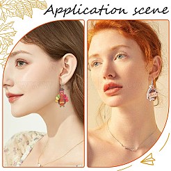 24 шт. 12 стиля подвески из смолы и акрила на День благодарения&nbsp;RESI-SC0003-25