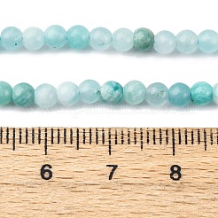 Природных амазонит бисер нитей&nbsp;LS-G-RM2025-B03-4mm