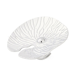 Плоские круглые открытые манжетные кольца из нержавеющей стали 304 с защитой от потускнения&nbsp;RJEW-M047-13P