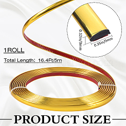 Молдинги для салона автомобиля из пвх&nbsp;AJEW-WH20020-082A-01