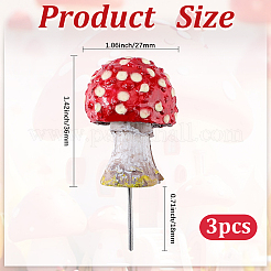 Микропейзажные украшения из светящейся смолы&nbsp;AJEW-WH20020-093B