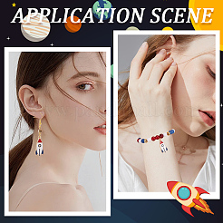 50 шт. Подвески из сплава с эмалью&nbsp;ENAM-SC0005-85