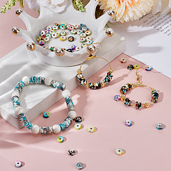 6 нить 6 цвета краски для выпечки синтетические бирюзовые бусины нити&nbsp;G-SC0003-30B