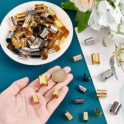 120 шт. 12 стиля железных складных обжимных наконечников&nbsp;IFIN-PH0002-26