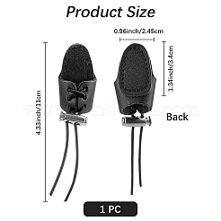 1 шт. регулируемая защита большого пальца из искусственной кожи для стрельбы&nbsp;DIY-CL0002-38A