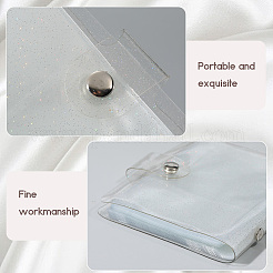 2 шт. мини-книжка-держатель для фотокарточек из ПВХ&nbsp;AJEW-SP0002-20B-03