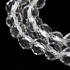 Прозрачные стеклянные бусины&nbsp;GLAA-A014-03L