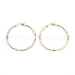 Комплекты серег-колец из нержавеющей стали 304&nbsp;EJEW-MSMC003-10G