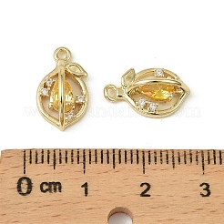 Латунные микро проложить кубического циркония подвески&nbsp;LS-KK-C107-05G