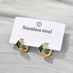 Серьги-кольца из нержавеющей стали 304&nbsp;EJEW-P309-05G