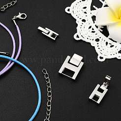 3 шт. 3 стиля прямоугольных застежек для часов из нержавеющей стали&nbsp;STAS-CJ0003-30