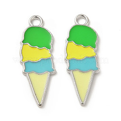 Подвески из сплава с эмалью на летнюю тематику&nbsp;LS-ENAM-B050-07P-05