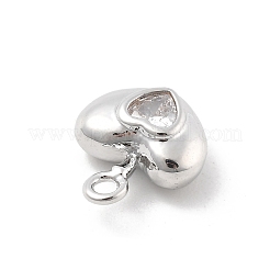 Латунные микро проложить кубического циркония подвески&nbsp;KK-D283-02P