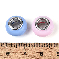 Непрозрачный акрил европейского бисера&nbsp;GPDL-N006-01A-03