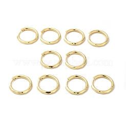 Серьги-кольца из латуни с реечным покрытием для женщин EJEW-E270-28G