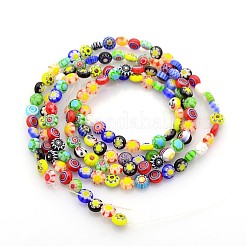 Ручной работы стеклянная бусина тысячецветник нитей&nbsp;X-LAMP-J034-6mm-M