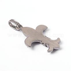 Подвески из хирургической нержавеющей стали 316 со стразами STAS-L184-038