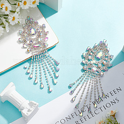 Стеклянные стразы кисточка кабошоны&nbsp;FIND-WH20008-30B