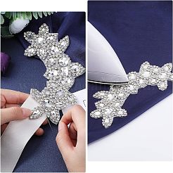 Термонашивки со стразами&nbsp;DIY-WH0257-45