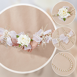 Полиэстеровая веревка-лассо для свадебных украшений&nbsp;AJEW-WH0709-002