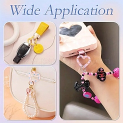 10 шт. окрашенные распылением кольца пружинных ворот из сплава&nbsp;FIND-YW0008-92