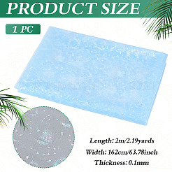 Полиэстеровая сетчатая ткань с рисунком в виде сердца&nbsp;DIY-WH0591-146B