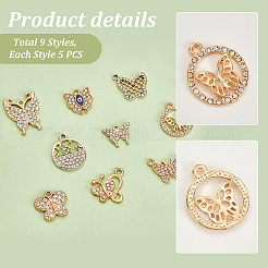 Подвески из сплава 45 шт.&nbsp;ALRI-PH0001-30