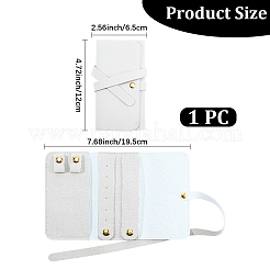 Рулоны для украшений из искусственной кожи для сережек&nbsp;AJEW-WH20020-456A
