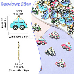 Подвески из сплава с принтом в 35 стилях&nbsp;FIND-CJ0011-17