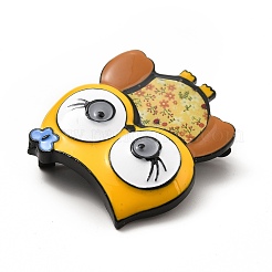 Эмалированная булавка в виде совы&nbsp;JEWB-I019-23EBP