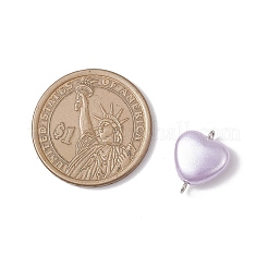 Непрозрачные акриловые подвески-сердечки&nbsp;PALLOY-JF04282-02