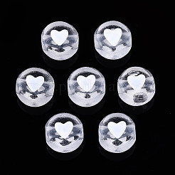 Прозрачные прозрачные акриловые бусины&nbsp;X-TACR-T008-03