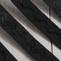 2 стиль плоские нескользящие прозрачные силиконовые полиэстеровые резинки&nbsp;SRIB-GF0001-49A