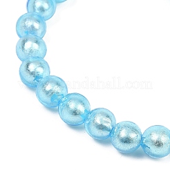 Стеклянные бусины&nbsp;FOIL-F002-01B