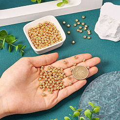 Стойки обшивки латунные бусины&nbsp;KK-TA0001-88G-04