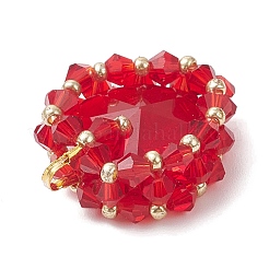 Латунь стекло кулоны&nbsp;PALLOY-MZ00981-04