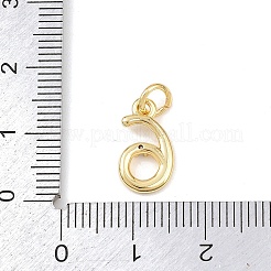 Латунные микропаве прозрачные кубические циркониевые подвески&nbsp;KK-P339-27G-06