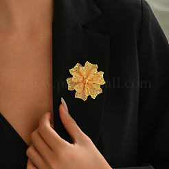 Элегантные цветочные броши в ближневосточном стиле из железа для женщин&nbsp;OF2415