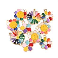 10шт 5 стиля подвески из сплава с эмалью&nbsp;ENAM-FP0002-39