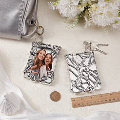 2шт пластиковый держатель для удостоверения личности&nbsp;AJEW-FG0005-39