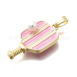 Латунь эмаль подвески&nbsp;KK-P336-17G-01