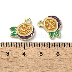 Эмалевые подвески из фруктового сплава&nbsp;PALLOY-S058-01LG-28