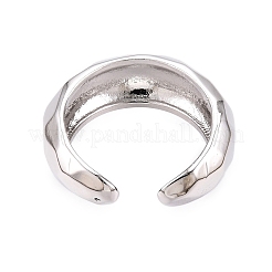 Латунные открытые манжеты для женщин&nbsp;RJEW-D016-08P