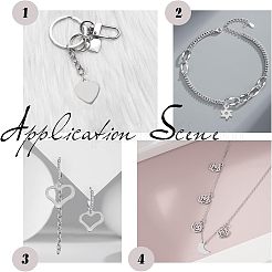 400 шт. 10 подвески из нержавеющей стали 201&nbsp;STAS-UN0031-46