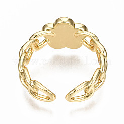 Манжеты из латуни с эмалью&nbsp;RJEW-N035-007-NF