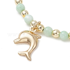 4 шт. браслет с подвесками в виде морских организмов из нержавеющей стали 304&nbsp;BJEW-JB13305