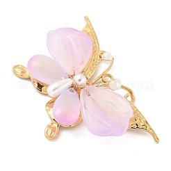 Большие подвески из стекла и нержавеющей стали 304&nbsp;STAS-F319-12G-03