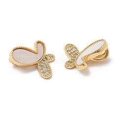 Подвески из латуни с микропаве и кубическим цирконием&nbsp;KK-B074-55G